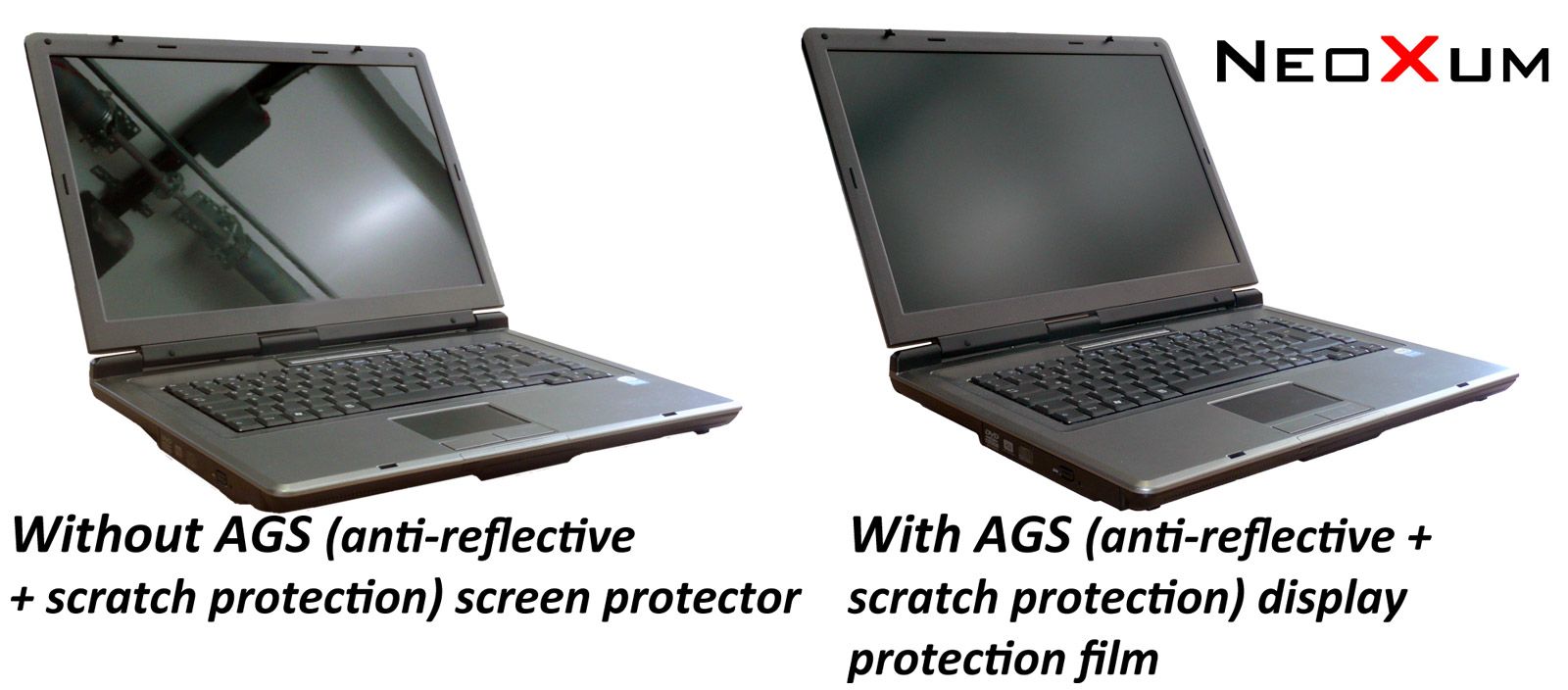 Notebook anti-glare protection film from Neoxum